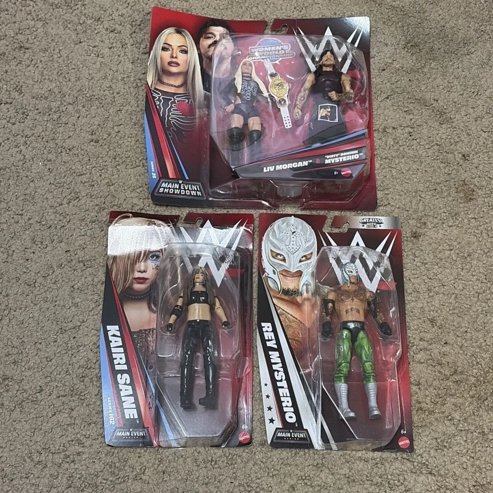 WWE Main Event Series #162 #25 Greatest Hits Kairi Rey Liv Dominik Set Of 3